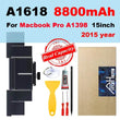 PINZHENG Laptop Battery For Macbook Pro 13'' 15'' A1278 A1342 A1286 A1398 A1452 A1321 A1322 A1331 A1382 A1417 A1437 A1494 A1681 - Jewelrieshub - - jewelrieshub.com - Jewelrieshub - 