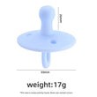 Baby Silicone Pacifier Safe Food Grade Teether Newborn Soother Solid Color Dummies Silicone Nipple For Baby Chew Accessories - Jewelrieshub - - jewelrieshub.com - Jewelrieshub - 