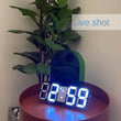 3D LED Digital Alarm Clock Wall Clock Times Date Temperature Suitable for Home Kitchen Clock Decoration Clocks Decor Garden - Jewelrieshub - - jewelrieshub.com - Jewelrieshub - 