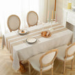 Battilo Linen Cotton Tablecloth Round Rectangular Table Cloth Waterproof Table Cover for Dining Coffee Table Kitchen Decoration - Jewelrieshub - - jewelrieshub.com - Jewelrieshub - 