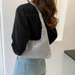 Delicate Shoulder Bag for Rhinestone Bag Clutch Purses Handbag Evening Bag Silver Shiny Underarm Bag for Valentine's Day - Jewelrieshub - - jewelrieshub.com - Jewelrieshub - 