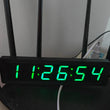 6bit Clock LED Digital Electronic Clock W Second Display TIME Alarm Clock Temperature GPS Beidou Timing Typc-C USB 5V W Memory - Jewelrieshub - - jewelrieshub.com - Jewelrieshub - 