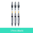 Retractable Gel Pen Set 0.5mm Black/Red/Blue Large Capacity Ball Point Pen Handle Replaceable Refills Rod School Office Supplies - Jewelrieshub - - jewelrieshub.com - Jewelrieshub - 