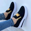 Women Autumn Sneakers Casual Double M Printed Side Zipper Platform Shoes Ladies Vulcanized Shoes Zapatillas De Mujer Women Shoes - Jewelrieshub - - jewelrieshub.com - Jewelrieshub - 