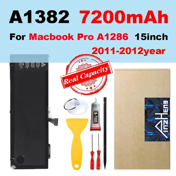 PINZHENG Laptop Battery For Macbook Pro 13'' 15'' A1278 A1342 A1286 A1398 A1452 A1321 A1322 A1331 A1382 A1417 A1437 A1494 A1681 - Jewelrieshub - - jewelrieshub.com - Jewelrieshub - 