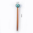 Glass Coffee Scoops with Long Handle Colorful and Cute Teaspoon Kitchen Accessories Coffeeware - Jewelrieshub - - jewelrieshub.com - Jewelrieshub - 