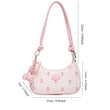 Strawberry Design Shoulder Bags 2025 New Spacious Practical Underarm Bags Versatile PU Handbags Spring Women Girl Wallets - Jewelrieshub - - jewelrieshub.com - Jewelrieshub - 