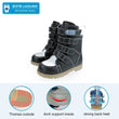 Ortoluckland Winter Boys Children Boots High Top Orthopedic Shoes For Kid Leather Clubfoot With Removable Arch Support Soles - Jewelrieshub - - jewelrieshub.com - Jewelrieshub - 