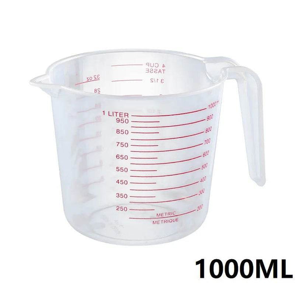 250/500/1000ML Easuring Cup Silicone Measuring Cups and Spoons Plastic Jug Digital Kitchen Scale Baking Tools Timer Accessories - Jewelrieshub - - jewelrieshub.com - Jewelrieshub - 