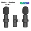 K11 Professional Wireless Lavalier Microphone For iPhone iPad Android Live Broadcast Gaming Recording Interview Mini Mic - Jewelrieshub - - jewelrieshub.com - Jewelrieshub - 