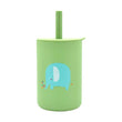 Baby Silicone Sippy Cup Portable Storage Snack Container Feeding Children Rainbow Printing Leakproof Learning Drink Cup Bpa Free - Jewelrieshub - - jewelrieshub.com - Jewelrieshub - 
