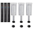 Brewing Fermentation 3-Piece Airlock & Grommet & Thermometer Stickers Kit Make Beer Wine Sauerkraut Kimchi Kombucha Pickles - Jewelrieshub - - jewelrieshub.com - Jewelrieshub - 