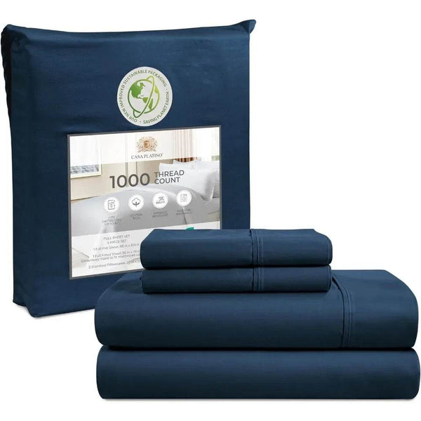 King Size Sheets Full Set Comforter Sets Queen Size Sheets 1000 Thread Count Bedspreads and Covers 4 Piece Set Bed Sheet Home - Jewelrieshub - - jewelrieshub.com - Jewelrieshub - 