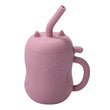 1pcs Baby Silicone Straw Cup BPA Free Portable Storage Snack Container Feeding Cup Kids Leakproof Learning Drink Cup - Jewelrieshub - - jewelrieshub.com - Jewelrieshub - 