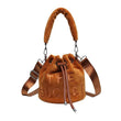 Winter Velvet Bucket Bags for Women Fashion Purses and Handbags Designer Crossbody Bag Luxury Shoulder Bag New Satchel Lady Bag - Jewelrieshub - - jewelrieshub.com - Jewelrieshub - 