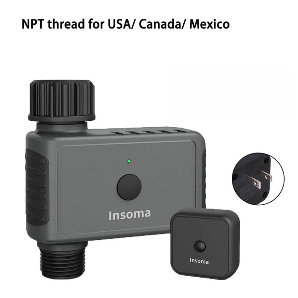 Insoma Wifi Automatic Sprinkle Timer Remote Garden Water Timer Smart Irrigation Watering System Hose Control Unit Support Alexa - Jewelrieshub - - jewelrieshub.com - Jewelrieshub - 