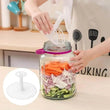 Pickle Jar Press Plastic Holder For Compaction In Kimchi Jar Pickle Jar Tool Korean Home Making Kimchi Kitchen Gadgets 5.9/7.4In - Jewelrieshub - - jewelrieshub.com - Jewelrieshub - 