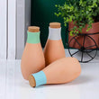 Terracotta Watering Spikes Bowling Pin Clay Watering Spikes Slow Release Automatic Watering System For Potted Plants Healthy - Jewelrieshub - - jewelrieshub.com - Jewelrieshub - 