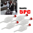 5/1Pieces S-Shape Airlocks ,Homebrew Bubble Airlock Carboys Stopper & Fermenter Seal Valve with Food Grade Grommets Wine Making - Jewelrieshub - - jewelrieshub.com - Jewelrieshub - 