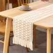 Cotton And Linen Table Runner For Wedding Decoration Festivals Easter Decoration 2024 Mariage chemin de table - Jewelrieshub - - jewelrieshub.com - Jewelrieshub - 