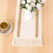 Cotton And Linen Table Runner For Wedding Decoration Festivals Easter Decoration 2024 Mariage chemin de table - Jewelrieshub - - jewelrieshub.com - Jewelrieshub - 