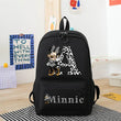 Minnie Mouse Disney Girls Boys Cartoon Backpack Anime Knapsack Breathable Student Schoolbag Wear Resistant Canvas Bag Kids Gifts - Jewelrieshub - - jewelrieshub.com - Jewelrieshub - 