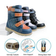 Ortoluckland Winter Boys Children Boots High Top Orthopedic Shoes For Kid Leather Clubfoot With Removable Arch Support Soles - Jewelrieshub - - jewelrieshub.com - Jewelrieshub - 