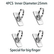 DEAHAN 304 Stainless steel finge ring cell phone holder stand 360 Adjustable hook Ring finger Kickstand For smartphone Bracket - Jewelrieshub - - jewelrieshub.com - Jewelrieshub - 