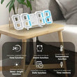 3D LED Digital Alarm Clock Wall Clock Times Date Temperature Suitable for Home Kitchen Clock Decoration Clocks Decor Garden - Jewelrieshub - - jewelrieshub.com - Jewelrieshub - 