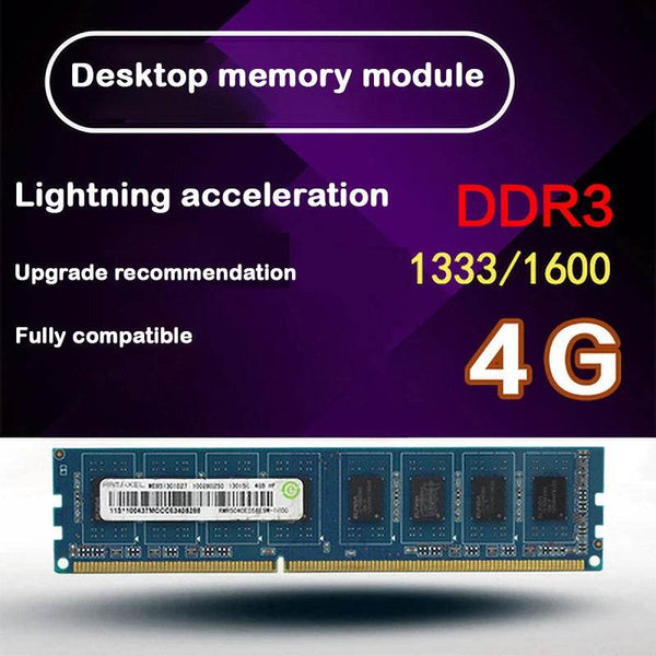 Used Disassembly DDR3 1600MHz 4G PC3-10600/PC3-12800 memory for Desktop RAM,good quality! Random brand - Jewelrieshub - - jewelrieshub.com - Jewelrieshub - 