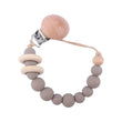 Baby Anti-drop Chain Pacifier Clips Silicone Beads Infant Nipple Appease Soother Chain Clips Dummy Holder Nipple Clip - Jewelrieshub - - jewelrieshub.com - Jewelrieshub - 