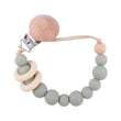 Baby Anti-drop Chain Pacifier Clips Silicone Beads Infant Nipple Appease Soother Chain Clips Dummy Holder Nipple Clip - Jewelrieshub - - jewelrieshub.com - Jewelrieshub - 