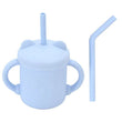 Baby Silicone Sippy Cup Portable Storage Snack Container Feeding Children Rainbow Printing Leakproof Learning Drink Cup Bpa Free - Jewelrieshub - - jewelrieshub.com - Jewelrieshub - 