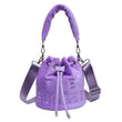 Winter Velvet Bucket Bags for Women Fashion Purses and Handbags Designer Crossbody Bag Luxury Shoulder Bag New Satchel Lady Bag - Jewelrieshub - - jewelrieshub.com - Jewelrieshub - 