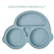 Baby Safe Silicone Dining Plate Suction Cartoon Children Dishes Feeding Toddler Training Tableware Retro Kids Smile Face Bowl - Jewelrieshub - - jewelrieshub.com - Jewelrieshub - 