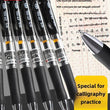 M&g Thick Head Gel Pen 1.0mm black Retractable Bullet Signature Pen Large Capacity K35 Signature Pen for Business Office - Jewelrieshub - - jewelrieshub.com - Jewelrieshub - 