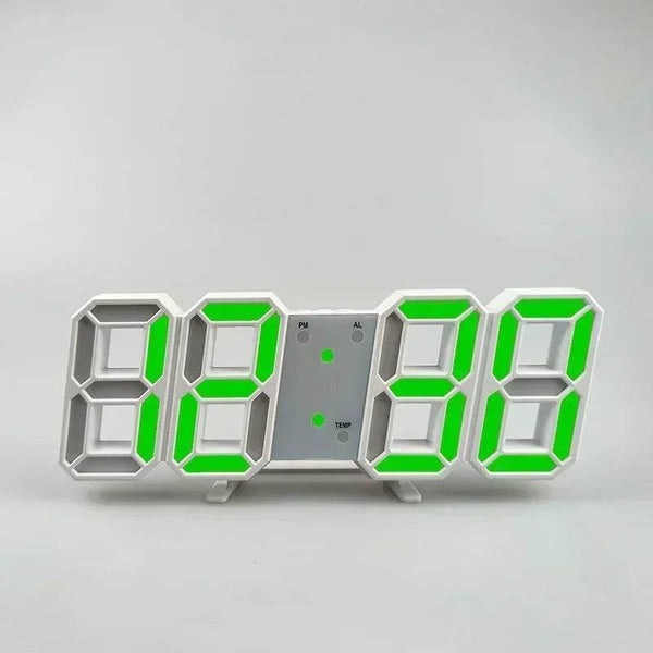 Purchase Products Clock 3D LED Digital Alarm Clock Wall Clock Time/date/temperature For Home/kitchen/office Clocks Decor Garden - Jewelrieshub - - jewelrieshub.com - Jewelrieshub - 