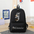 Minnie Mouse Disney Girls Boys Cartoon Backpack Anime Knapsack Breathable Student Schoolbag Wear Resistant Canvas Bag Kids Gifts - Jewelrieshub - - jewelrieshub.com - Jewelrieshub - 