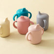 1PCS Baby Feeding Silicone Cups For Infants And Young Children Portable Learning Hand Shank Drinking Water Cups Baby Stuff - Jewelrieshub - - jewelrieshub.com - Jewelrieshub - 