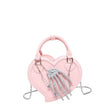Trendy Heart Retro Leopard Handbag Clutch For Women Small PU Leater Crossbody Versatile Ghost Claw Female Bag - Jewelrieshub - - jewelrieshub.com - Jewelrieshub - 
