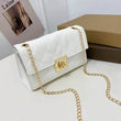 Women's Bag Korean Classic Checkered Diamond Embroidered Lock Chain Single Shoulder Small Square Bag Crossbody Mobile Phone Bag - Jewelrieshub - - jewelrieshub.com - Jewelrieshub - 