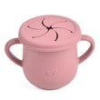 Baby Silicone Double Lids Feeding Cup With Handle Sippy BPA Free Toddlers Learning Drinkware Children Soft Straw Cups Tableware - Jewelrieshub - - jewelrieshub.com - Jewelrieshub - 