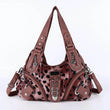 Angelkiss Women Handbags Leopard Bag Top-handle Handbag Fashion Satchel Dumpling Pack Shoulder Bag Tote Bag Hobos Large Purse - Jewelrieshub - - jewelrieshub.com - Jewelrieshub - 
