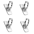 DEAHAN 304 Stainless steel finge ring cell phone holder stand 360 Adjustable hook Ring finger Kickstand For smartphone Bracket - Jewelrieshub - - jewelrieshub.com - Jewelrieshub - 