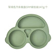 Baby Safe Silicone Dining Plate Suction Cartoon Children Dishes Feeding Toddler Training Tableware Retro Kids Smile Face Bowl - Jewelrieshub - - jewelrieshub.com - Jewelrieshub - 