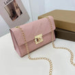 Women's Bag Korean Classic Checkered Diamond Embroidered Lock Chain Single Shoulder Small Square Bag Crossbody Mobile Phone Bag - Jewelrieshub - - jewelrieshub.com - Jewelrieshub - 