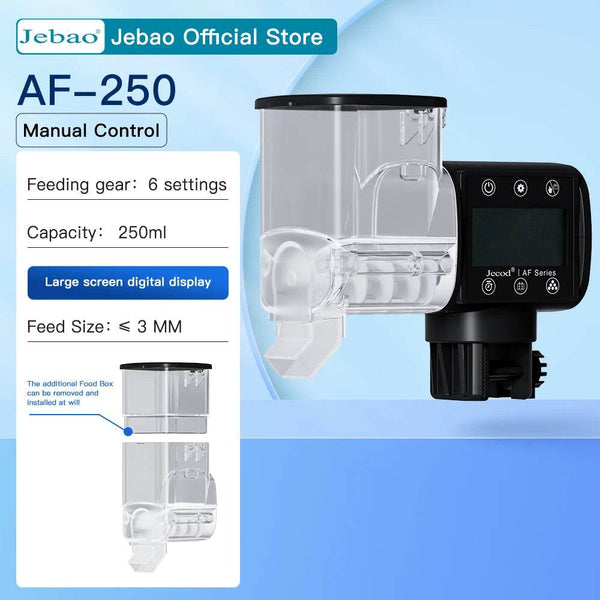 Jebao Jecod New Aquarium Fish Tank Feeder Intelligent Automatic Feeder Digital Timing Wifi Wireless Remote Control Fish Feeding - Jewelrieshub - - jewelrieshub.com - Jewelrieshub - 