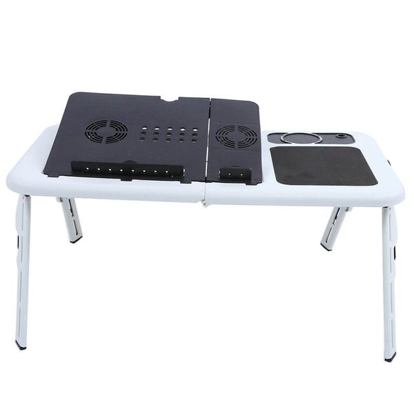 Laptop Notebook PC Folding Portable Car Bed Sofa Desk Stand Table Tray Cool Fan - Jewelrieshub - - jewelrieshub.com - Jewelrieshub - 