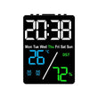 Digital Alarm Clock TEMP Humidity Date Week Disply 2 Alarm Snooze Electronic Table Clock 3-level Brightness 12/24H DST LED Clock - Jewelrieshub - - jewelrieshub.com - Jewelrieshub - 