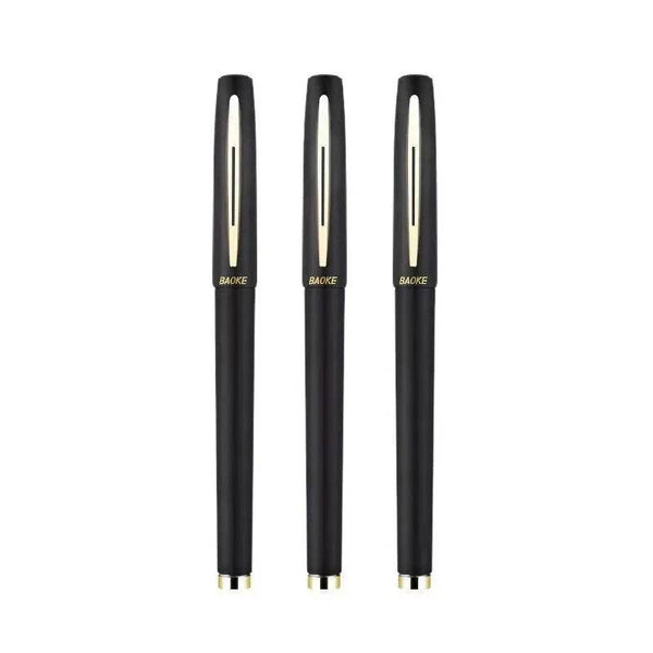 3pcs Large Capacity Gel Pen 1.0/0.7/0.5mm Signature Calligraphy Handwriting Pens Carbon Black/Blue/Red ink Office Accessories - Jewelrieshub - - jewelrieshub.com - Jewelrieshub - 